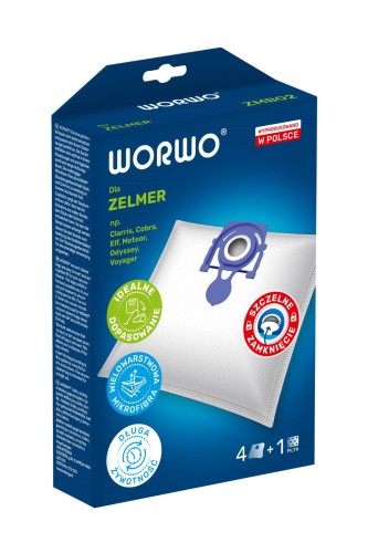 Worki do odkurzacza Zelmer ZVC222SP Roto