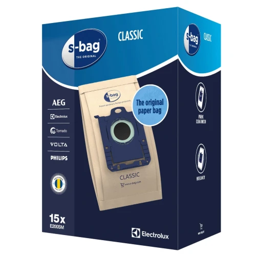 Worki do odkurzacza Electrolux E200SM S-bag classic 15szt. | 9001688002