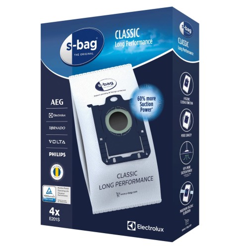 Worki do odkurzaczy Electrolux E201S S-bag Classic Long Performance | 9001684589